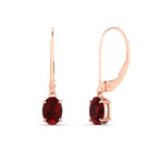 Load image into Gallery viewer, 1-carat-leverback-oval-drop-dangle-ruby-earrings-in-rose-gold-fdear11236ovgrudrangle1-1.00ct-nl-rg.jpg?v=1765455492