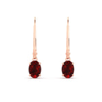 Load image into Gallery viewer, 1-carat-leverback-oval-drop-dangle-ruby-earrings-in-rose-gold-fdear11236ovgrudrangle2-1.00ct-nl-rg.jpg?v=1765455491