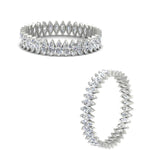 Load image into Gallery viewer, 1-carat-marquise-diamond-eternity-band-in-white-gold-FDEWB11257MQ-1.00CT-NL-WG
