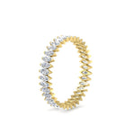 Load image into Gallery viewer, 1-carat-marquise-diamond-eternity-band-in-yellow-gold-FDEWB11257MQ-1.00CT-NL-YG