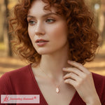 Load image into Gallery viewer, 1-carat-marquise-solitaire-pendant-in-rose-gold-FDPD8469