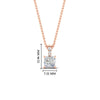 Load image into Gallery viewer, 1-carat-pave-bail-pendant-princess-cut-diamond-in-rose-gold-fdpd11636prangle1-5.50mm-nl-rg-hw.jpg?v=1769773610