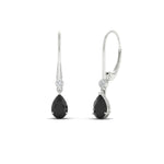 Load image into Gallery viewer, 1-carat-pear-drop-leverback-black-onyx-earrings-in-white-gold-FDEAR11124GBLACK-0.83CT-NL-WG.jpg
