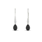 Load image into Gallery viewer, 1-carat-pear-drop-leverback-black-onyx-earrings-in-white-gold-FDEAR11124GBLACK-0.83CT-NL-WG.jpg
