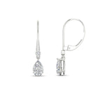 Load image into Gallery viewer, 1-Carat-Pear-Drop-Leverback-Diamond-Earrings-In-18k-White-Gold-FDEAR11124-1.00-CT-WG.jpg