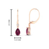 Load image into Gallery viewer, 1-carat-pear-drop-leverback-pink-sapphire-earrings-in-rose-gold-FDEAR11124GSADRPI-0.83CT-NL-RG.jpg
