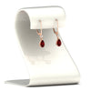 Load image into Gallery viewer, 1-carat-pear-drop-leverback-ruby-earrings-in-rose-gold-FDEAR11124GRUDR-0.83CT-NL-RG.jpg