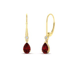 Load image into Gallery viewer, 1-carat-pear-drop-leverback-ruby-earrings-in-yellow-gold-FDEAR11124GRUDR-0.83CT-NL-YG.jpg