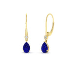 Load image into Gallery viewer, 1-carat-pear-drop-leverback-sapphire-earrings-in-yellow-gold-FDEAR11124GSABL-0.83CT-NL-YG.jpg
