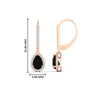 Load image into Gallery viewer, 1-carat-pear-shape-black-diamond-halo-lever-back-earrings-in-rose-gold-FDEAR-11235PEGBLACKANGLE1-1.00CT-NL-RG.jpg
