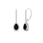 Load image into Gallery viewer, 1-carat-pear-shape-black-diamond-halo-lever-back-earrings-in-white-gold-FDEAR-11235PEGBLACKANGLE1-1.00CT-NL-WG.jpg
