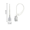 Load image into Gallery viewer, 1-carat-pear-shape-diamond-lever-back-drop-earrings-in-white-gold-FDEAR11236PE-1.00CT-NL-WG.jpg