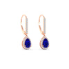 Load image into Gallery viewer, 1-carat-pear-shape-sapphire-halo-diamond-lever-back-earrings-in-rose-gold-FDEAR-11235PEGSABLANGLE1-1.00CT-NL-RG.jpg