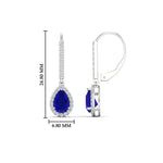 Load image into Gallery viewer, 1-carat-pear-shape-sapphire-halo-diamond-lever-back-earrings-in-white-gold-FDEAR-11235PEGSABLANGLE1-1.00CT-NL-WG.jpg