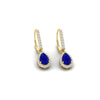 Load image into Gallery viewer, 1-carat-pear-shape-sapphire-halo-diamond-lever-back-earrings-in-yellow-gold-FDEAR-11235PEGSABLANGLE1-1.00CT-NL-YG.jpg