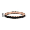 Load image into Gallery viewer, 1-carat-princess-cut-black-diamond-eternity-band-for-female-in-rose-gold-FD10203PRBGBLACK-1.00CT-NL-RG-HW.jpg