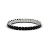 Load image into Gallery viewer, 1-carat-princess-cut-black-diamond-eternity-band-for-female-in-white-gold-FD10203PRBGBLACK-1.00CT-NL-WG.jpg