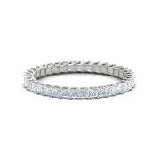 Princess Cut Full Eternity Band