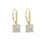 Load image into Gallery viewer, 1-carat-princess-cut-diamond-halo-dangle-earrings-in-yellow-gold-FDEAR-11235PR-1.00CT-NL-YG.jpg