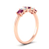 Load image into Gallery viewer, 1-carat-princess-cut-five-stone-pink-sapphire-wedding-band-in-rose-gold-fdwb8008prgsadrpiangle2-1.00ct-nl-rg.jpg