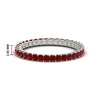 Load image into Gallery viewer, 1-carat-princess-cut-ruby-eternity-band-for-female-in-white-gold-FD10203PRBGRUDR-1.00CT-NL-WG-HW.jpg