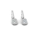 Load image into Gallery viewer, 1-carat-radiant-cut-halo-diamond-lever-back-earrings-in-white-gold-FD-EAR11235RAANGLE4-1.00CT-NL-WG