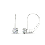 Load image into Gallery viewer, 1-carat-round-diamond-lever-back-earrings-in-white-gold-FDEAR9225RO-1.00CT-NL-WG