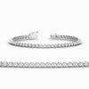 Load image into Gallery viewer, 1-carat-round-diamond-tennis-bracelet-in-white-gold-fdbrc10792hand-1-00-ct-wg