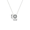 Load image into Gallery viewer, 1-carat-round-halo-black-diamond-necklace-in-FDPD10984GBLACK-1.00CT-NL-WG-GS