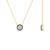 Load image into Gallery viewer, 1-carat-round-halo-black-diamond-necklace-in-FDPD10984GBLACK-1.00CT-NL-YG-GS