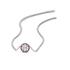 Load image into Gallery viewer, 1-carat-round-halo-pink-sapphire-necklace-in-FDPD10984GSADRPI-1.00CT-NL-WG-GS