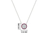 Load image into Gallery viewer, 1-carat-round-halo-pink-sapphire-necklace-in-FDPD10984GSADRPI-1.00CT-NL-WG-GS