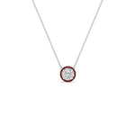 Load image into Gallery viewer, 1-carat-round-halo-ruby-necklace-in-FDPD10984GRUDR-1.00CT-NL-WG-GS
