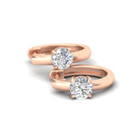 Load image into Gallery viewer, 1-carat-round-solitairediamond-huggie-hoop-earrings-in-rose-gold-fdear11721ro-angle4-nl-rg.jpg?v=1776422927