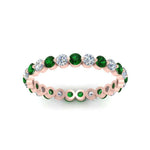 Load image into Gallery viewer, Solid 1 Ct Round Cut Common Prong Eternity Band