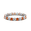 Load image into Gallery viewer, Solid 1 Ct Round Cut Common Prong Eternity Band