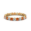 Load image into Gallery viewer, Solid 1 Ct Round Cut Common Prong Eternity Band
