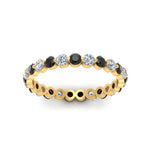 Load image into Gallery viewer, Solid 1 Ct Round Cut Common Prong Eternity Band