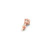 Load image into Gallery viewer, 1 Carat Single Solitaire Round Cut Male Earring