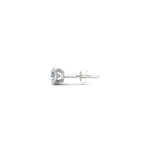 Load image into Gallery viewer, 1 Carat Single Solitaire Round Cut Male Earring