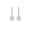 Load image into Gallery viewer, 1-carat-solitaire-diamond-drop-earrings-in-rose-gold-FDEAR10983-NL-RG