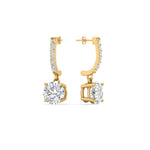 Load image into Gallery viewer, 1-carat-solitaire-diamond-drop-earrings-in-yellow-gold-FDEAR10983-NL-YG