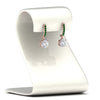 Load image into Gallery viewer, 1-carat-solitaire-diamond-drop-earrings-with-emerald-in-rose-gold-FDEAR10983GEMGR-NL-RG