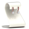 Load image into Gallery viewer, 1-carat-solitaire-diamond-drop-earrings-with-ruby-in-rose-gold-FDEAR10983GRUDR-NL-RG