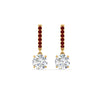 Load image into Gallery viewer, 1-carat-solitaire-diamond-drop-earrings-with-ruby-in-yellow-gold-FDEAR10983GRUDR-NL-YG