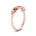 Load image into Gallery viewer, 1 Carat Teardrop Wedding Band Diamond