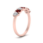 Load image into Gallery viewer, 1 Carat Teardrop Wedding Band Diamond