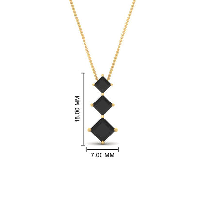 1-carat-three-stone-princess-cut-black-diamond-pendant-in-FDPD854GBLACKANGLE1-1.00CT-NL-YG