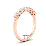 Load image into Gallery viewer, 1-ct-cushion-diamond-seven-stone-wedding-ring-in-rose-gold-fdwb9497cuangle2-1.00ct-nl-rg-hw?v=1773313156