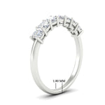 Load image into Gallery viewer, 1-ct-cushion-diamond-seven-stone-wedding-ring-in-white-gold-fdwb9497cuangle2-1.00ct-nl-wg-hw?v=1773313156